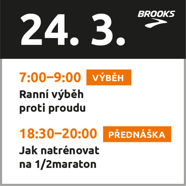Výběh a přednáška o tréninku na půlmaraton