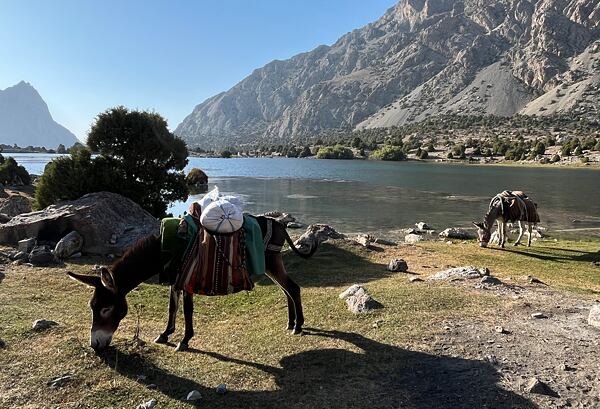 Fanské hory - trek v Tádžikistánu