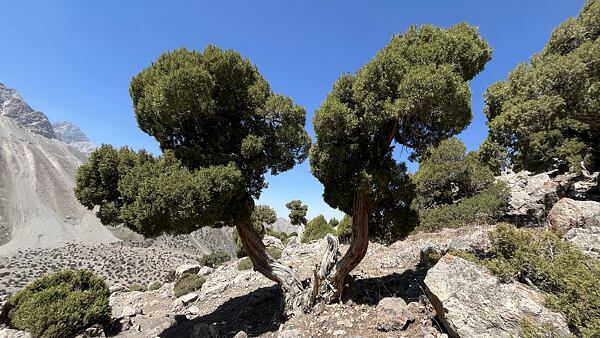 Fanské hory - trek v Tádžikistánu