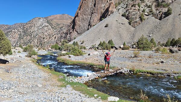 Fanské hory - trek v Tádžikistánu