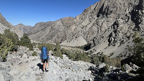 Fanské hory - trek v Tádžikistánu