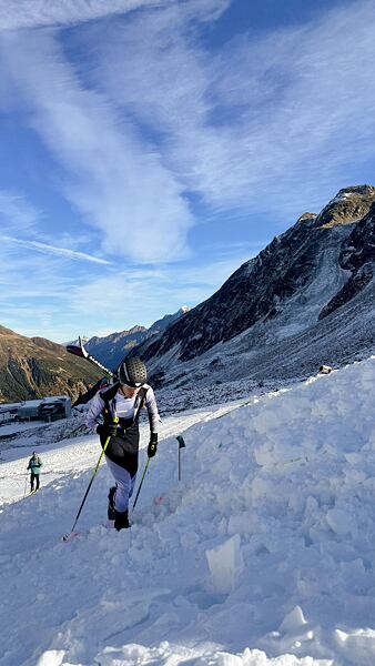 Z přípravného soustředění České skialpinistické reprezentace na Stubai