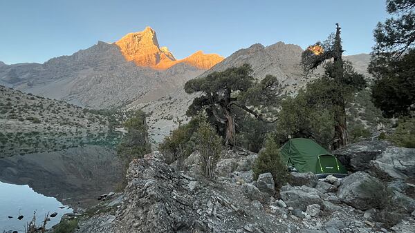 Fanské hory - trek v Tádžikistánu