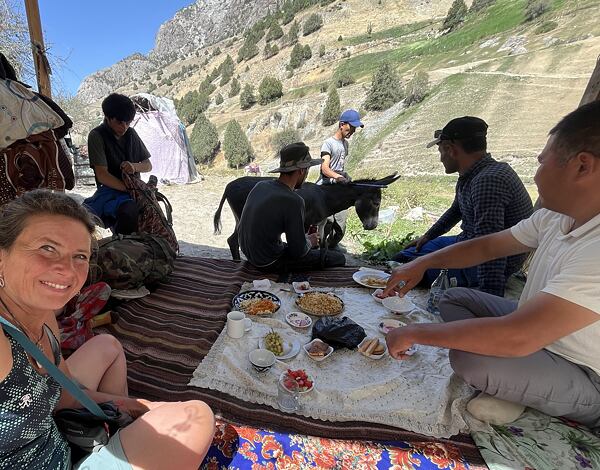 Fanské hory - trek v Tádžikistánu